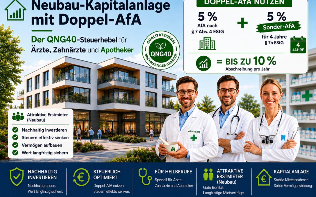Neubau-Kapitalanlage mit Doppel-AfA
